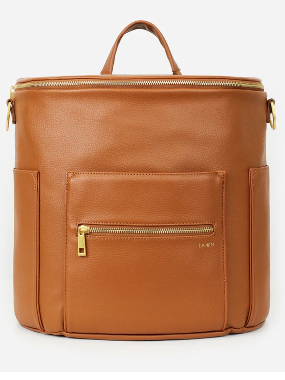 Fawn-the Original Diaper Bag. Backpack and shoulder bag. Brown.